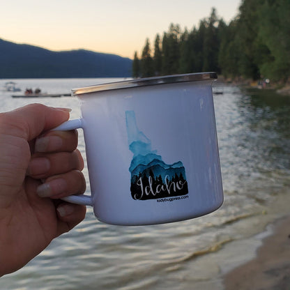 Idaho Mountains and Trees Mug