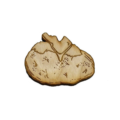 Idaho Spud Magnet, Wooden