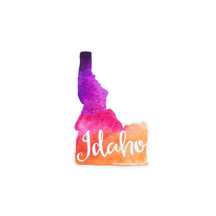 Idaho Watercolor Magnet