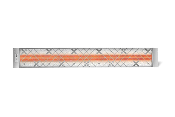 Infratech Motif Traditional Fascia Kit for Double Element Heater | Stainless Steel