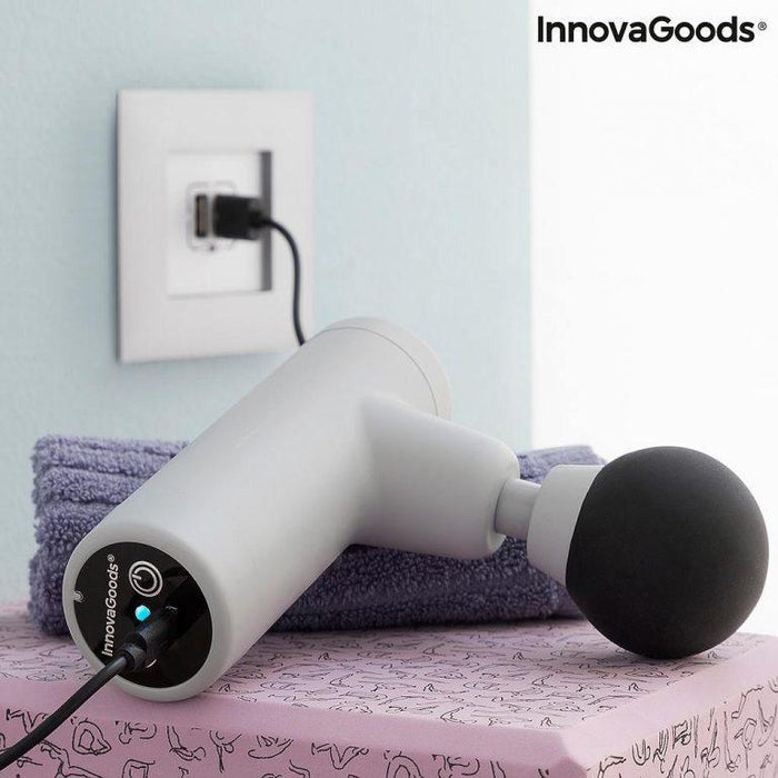 Innovagoods Vixall Mini Vibration Massager - Grey & Black | 818425 (7472764747964)