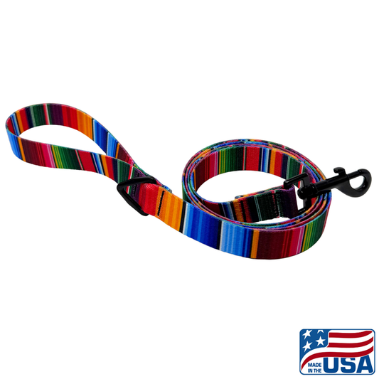 Grab your pup and hit the trail—outdoor adventures together are the ultimate stress-buster and friendship builder. This leash features rugged, heavy-duty webbing and hardware built to withstand every romp and ramble. Proudly crafted right here in Washburn, Wisconsin, it's gear you can trust for all your shared explorations.