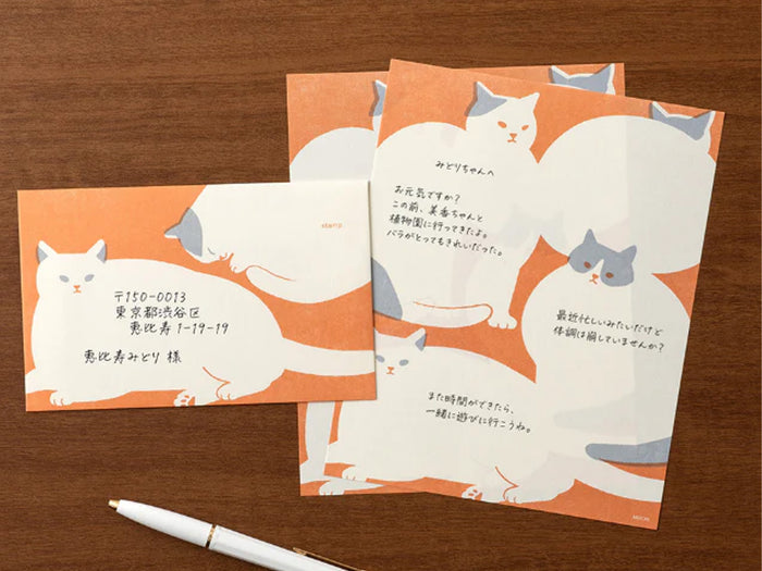 Kimagure Cat Letter Pad