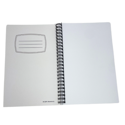 Lake Superior Map Spiral Notebook