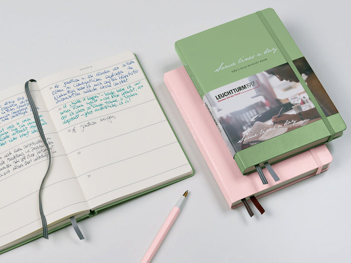 Leuchtturm 1917 Some Lines a Day - 5 Year Journal - Lilac