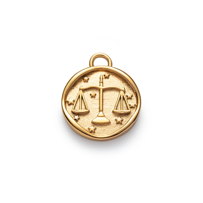Libra Charm Gold