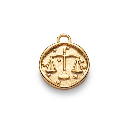 Libra Charm Gold