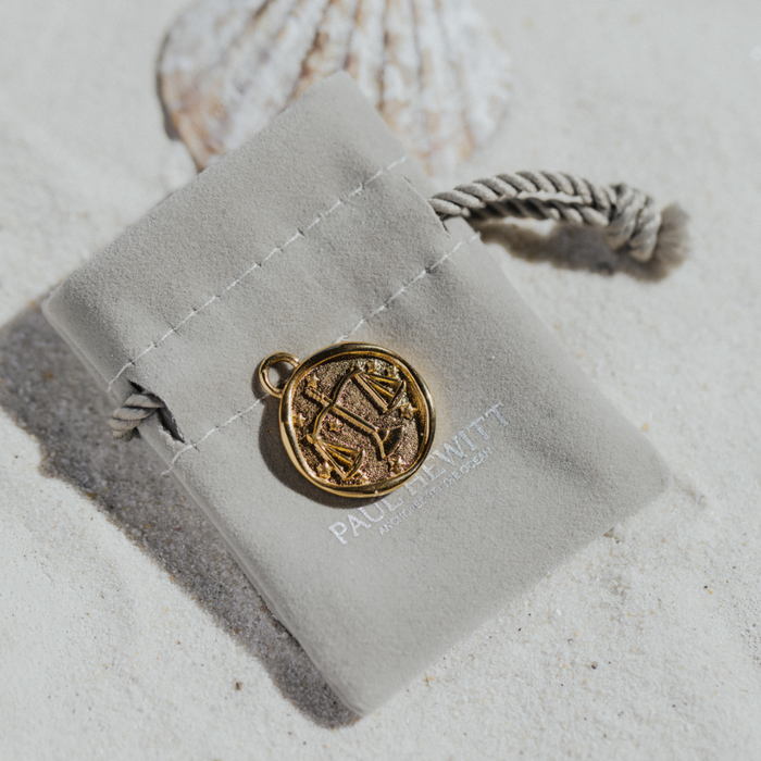 Libra Charm Gold
