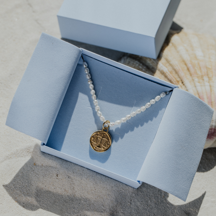 Libra Charm Gold