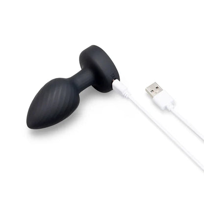 Light Up Rotating & Vibrating Plug w/ Remote