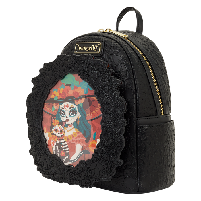 Loungefly  - Loungefly Branded Dia De Los Muertos Mini Backpack