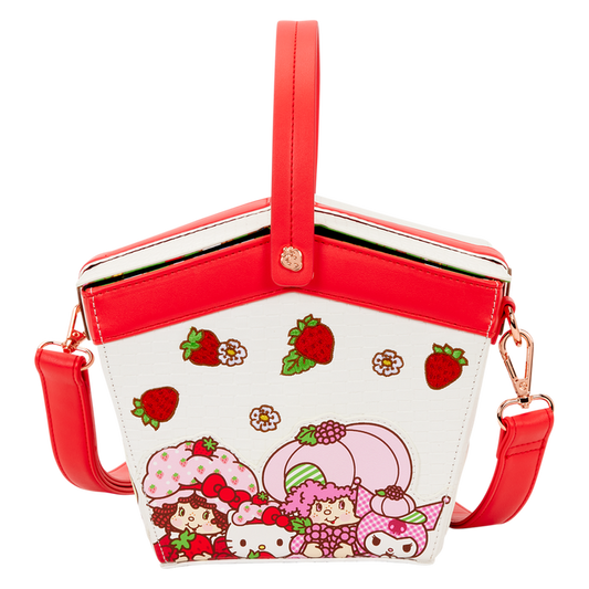 Loungefly - Sanrio Hello Kitty & Friends x Strawberry Shortcake Scented Figural Basket Crossbody Bag