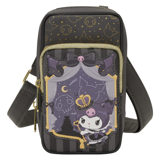 Loungefly - Sanrio Kuromi Cell Phone Crossbody Bag