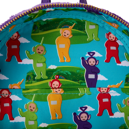 Loungefly CPLG - Teletubbies Tinky-Winky Plush Cosplay Light Up Mini Backpack