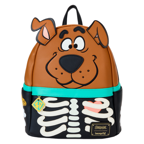 Loungefly Scooby-Doo - Skeleton Cosplay Glow Cosplay Mini Backpack