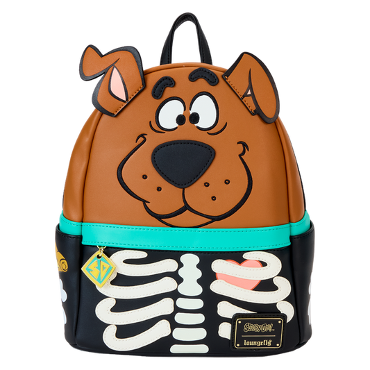 Loungefly Scooby-Doo - Skeleton Cosplay Glow Cosplay Mini Backpack