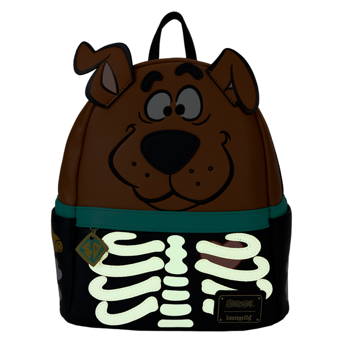 Loungefly Scooby-Doo - Skeleton Cosplay Glow Cosplay Mini Backpack