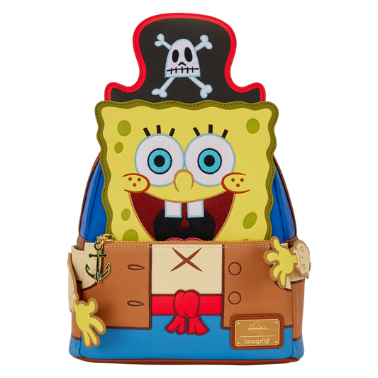 Loungefly SpongeBob - SquarePants Pirate Costume Mini Backpack
