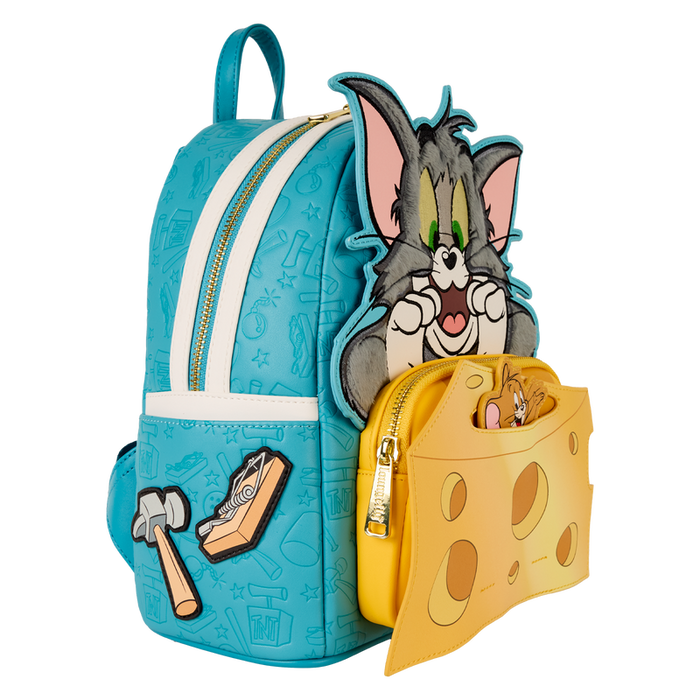 Loungefly Warner Bros - Tom & Jerry Plush Pop-Up Mini Backpack