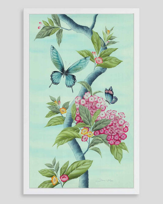 Lucy Limited Edition Art Print - Blue - Diane Hill