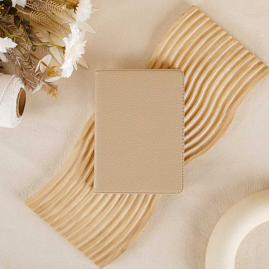 Lychee Pattern Leather Kindle Case - Khaki