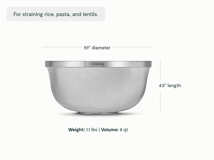 Medium Stainless Steel Strainer