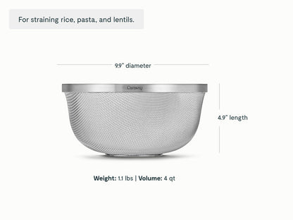 Medium Stainless Steel Strainer