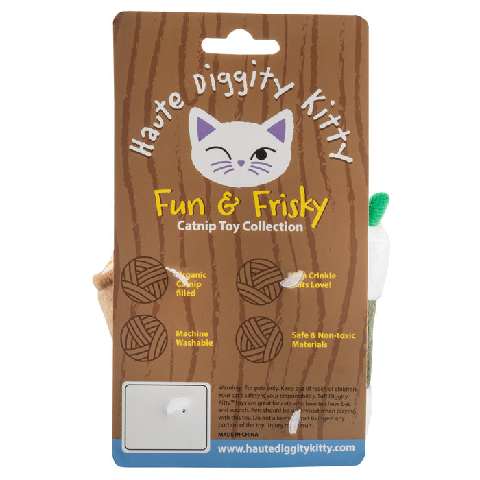 Meowbucks (2 coffee cups) Organic Catnip Toys - Dog.Dog.Cat.