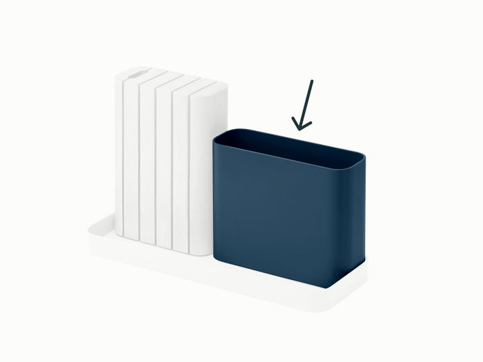 Metal Utensil Bin