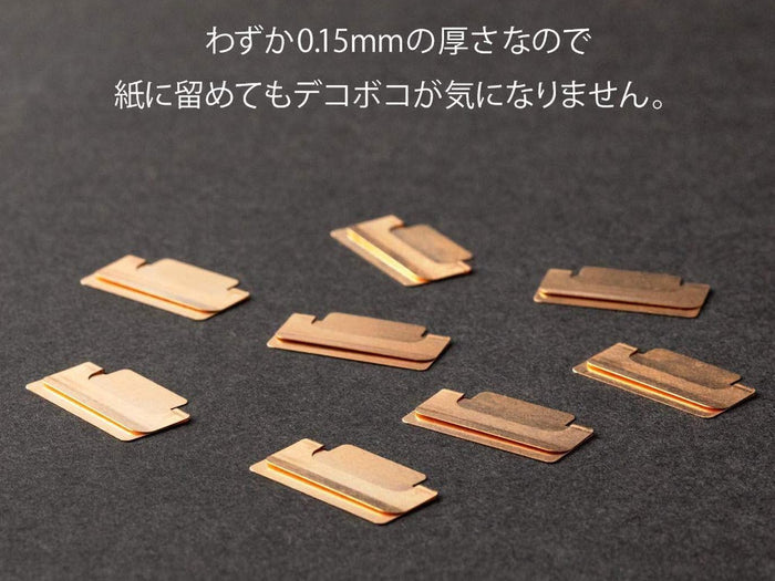 Midori Index Clips Chiratto Orange S