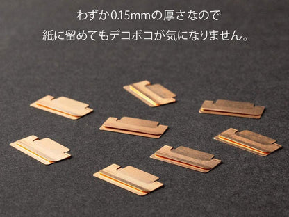Midori Index Clips Chiratto Orange S