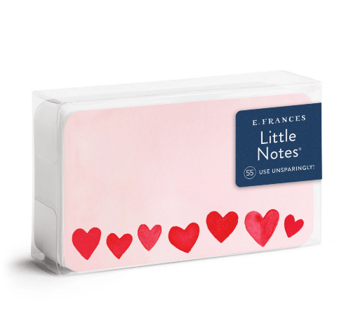 E. Frances Paper Mini Hearts Blush Little Notes