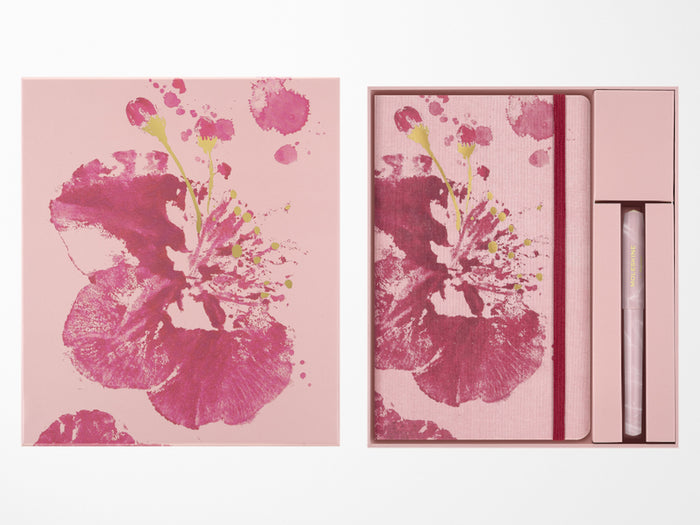 Moleskine Limited Edition Sakura 2026 Creative Set, Blossom Fabric Ruled/Blank Notebook