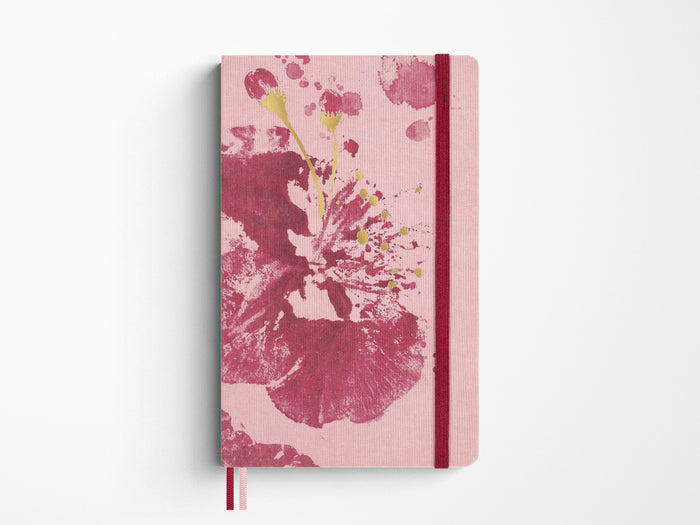 Moleskine Limited Edition Sakura 2026 Creative Set, Blossom Fabric Ruled/Blank Notebook