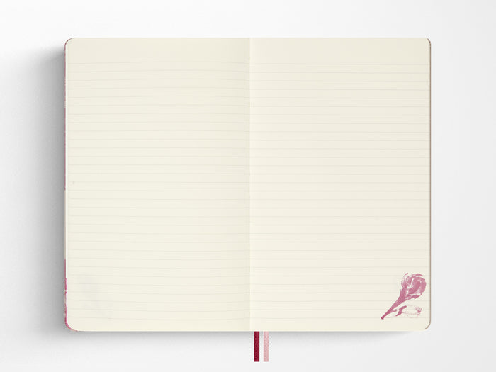 Moleskine Limited Edition Sakura 2026 Creative Set, Blossom Fabric Ruled/Blank Notebook
