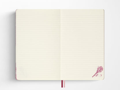 Moleskine Limited Edition Sakura 2026 Creative Set, Blossom Fabric Ruled/Blank Notebook