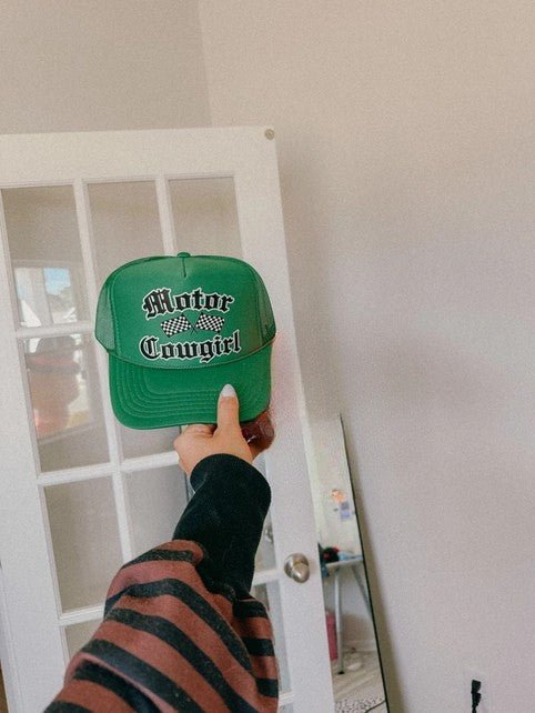 Motor Cowgirl Trucker Hat