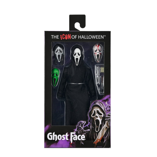 Neca Ghost Face - Clothed The Icon Of Halloween 8" Scale Action Figure
