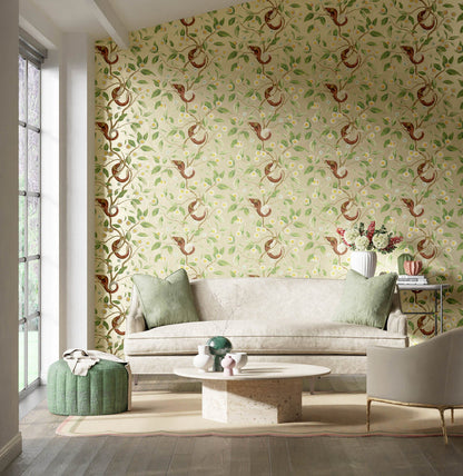 Nellie wallpaper - Gilver/Meadow - Diane Hill
