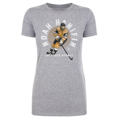 Noah Hanifin Women's Vegas Emblem Tee - Vegas Team Store