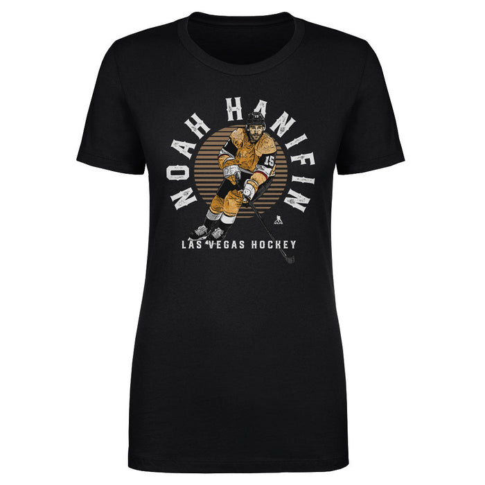 Noah Hanifin Women's Vegas Emblem Tee - Vegas Team Store