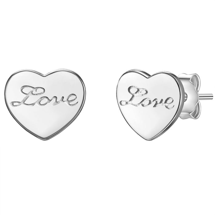 Ohrstecker LOVE silber