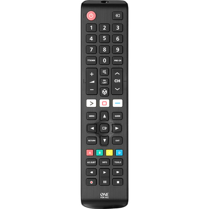One For All Samsung TV Replacement Remote Control - Black | URC4910 (7556633231548)