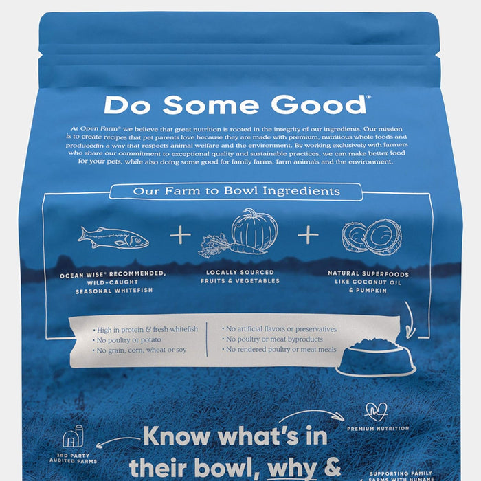 Open Farm Dry Dog Food Whitefish - Dog.Dog.Cat.