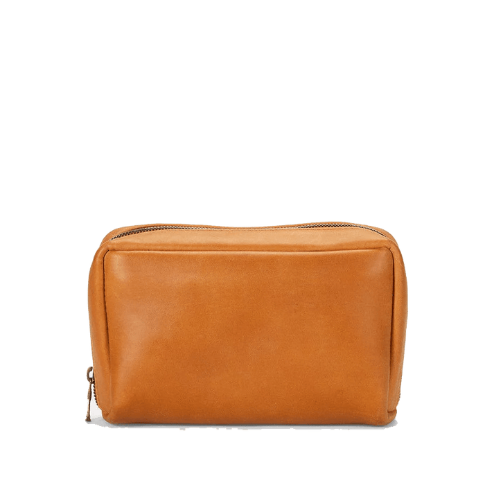 Rust Brown Custom Parker Clay Olea Organizer Pouch - Corporate Gifts