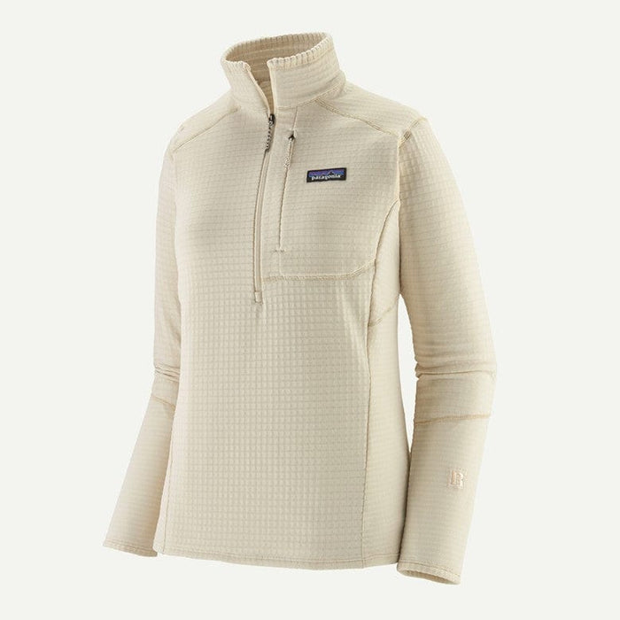 Wool White / XS Custom Patagonia Women's R1 Pullover - Corporate Gifts