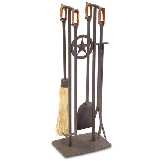 Pilgrim - 10" 4-Piece Distressed Bronze Western Star Tool Set