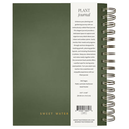 Plant Journal - Sweet Water Decor - Notebooks