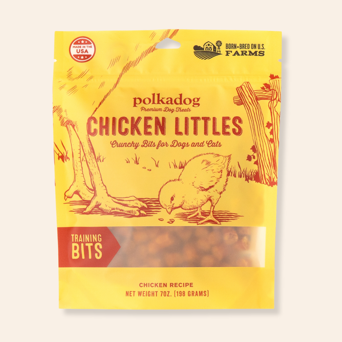 Polka Dog Chicken Littles Training Bits Treats for Dogs and Cats - Dog.Dog.Cat.