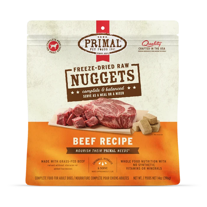 Primal Freeze Dried Dog Food - Various Flavors - Dog.Dog.Cat.